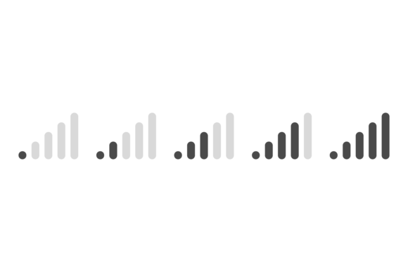 Download Mobile Network Signal Icons. Interface B - Icons Collection
